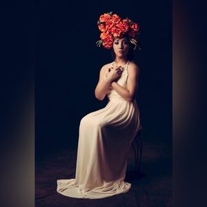 Minuet Cream Lace Gown